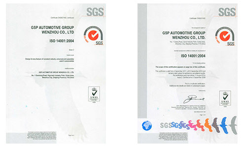 certyfikaty uzyskane przez GSP