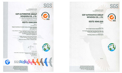 certyfikaty uzyskane przez GSP