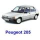 atrapa Peugeot 205 BENZYNA oprócz GTi (używane)