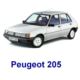 atrapa Peugeot 205 DIESEL/GTI kpl.