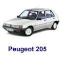 atrapa Peugeot 205 DIESEL/GTI kpl.