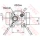 cylinderek hamulcowy Peugeot 106/SAXO prawy BDX 19,05 TRW