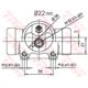 cylinderek hamulcowy Peugeot 306XSARA L/P BOSCH 22,22 (TRW)