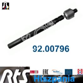 drążek kierowniczy Peugeot 607 L-296mm - zamiennik hiszpański RTS