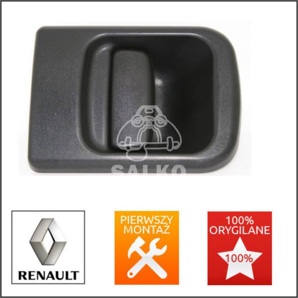 klamka zewnętrzna MASTER II do drzwi tylnych nowy OE Renault