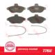 klocki hamulcowe JUMPY 1,6/1,8 - system Bendix (producent niemiecki TRW)