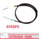 linka hamulcowa Citroen XSARA PICASSO do 12.2002 lewa bębnowe - oryginał Citroen