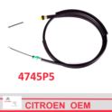linka hamulcowa Citroen XSARA PICASSO do 12.2002 lewa bębnowe - oryginał Citroen