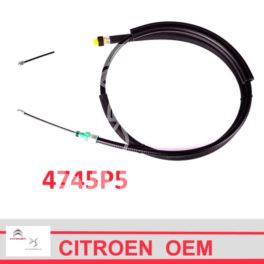 linka hamulcowa Citroen XSARA PICASSO do 12.2002 lewa bębnowe - oryginał Citroen