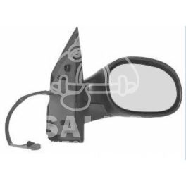 lusterko Citroen C2 prawe elektryczne - ogrzewane - nowe w zamienniku View Max