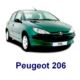 maska Peugeot 206 do 2009r - nowa w zamienniku
