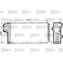 nagrzewnica - wkład Peugeot 605/ Citroen XM - francuski oryginał Valeo