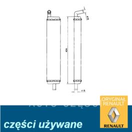 nagrzewnica - wkład Renault 18/ Fuego (używane)