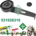 napinacz paska rowkowanego Citroen, Peugeot 1,9D DW8 ALT 85mm (niemiecki producent LUK)