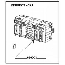 obudowa bezpieczników EVASIONION/P806, ..., (30-B) (oryginał Peugeot)