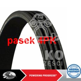 pasek rowkowany 4PK-1000mm PS - oryginał produkcji Gates