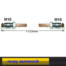 przewód hamulcowy metalowy Renault CLIO przód prawy 1100mm p.ham. (używane)