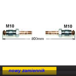 przewód hamulcowy metalowy MEGANE przód prawy 800mm p.ham. - nowy dorabiany