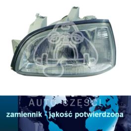 reflektor Renault CLIO I 96-98 H4 lewy man/elektryczne - zamiennik DJ AUTO