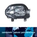 reflektor Renault CLIO II 1998-2001 na H4 lewy elektryczne - zamiennik DEPO