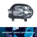 reflektor Renault CLIO II 1998-2001 na H4 prawy elektryczne - zamiennik DJ AUTO