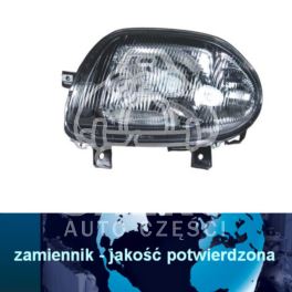 reflektor Renault CLIO II 1998-2001 na H4 prawy elektryczne - zamiennik DEPO