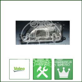 reflektor Peugeot 306 I lewy H4 man/elektryczne VALEO