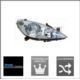 reflektor Peugeot 307 I prawy H7+H1 ele TYC
