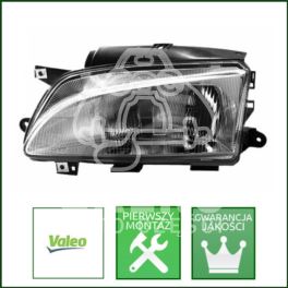 reflektor Peugeot PARTNER I lewy H4/elektr. VALEO