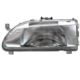 reflektor Renault 19 II lewy H4/man/ele TYC