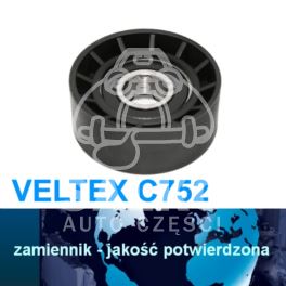 rolka paska rowkowanego Renault 1,6-16v K4M ALT+AC - zamiennik włoski Coram - Veltex