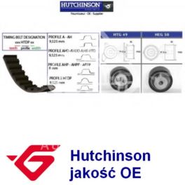 rozrząd Citroen / Peugeot 2,0HDi DW10TD -08560 - OEM francuski Hutchinson