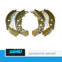 szczęki hamulcowe Citroen Xsara/ ZX/ Peugeot 306/ 405 system BOSCH - zamiennik włoski SAMKO