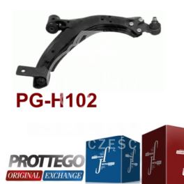 wahacz Peugeot 306 -98 prawy przód kpl 16mm - zamiennik Prottego Palladium