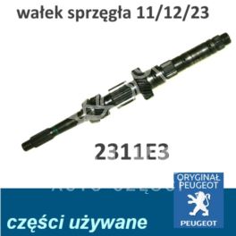 wałek sprzęgłowy Citroen, Peugeot BE3 11/12/23z (używane)