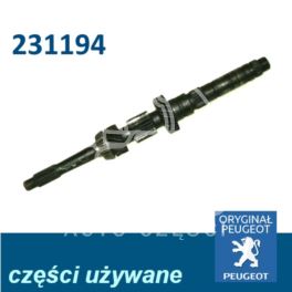 wałek sprzęgłowy Citroen, Peugeot BE3 13/12/20z (używane)