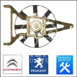 wentylator chłodnicy AX/106 1,0/1,1 W+T+S (oryginał Peugeot)