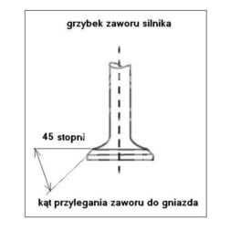 zawór silnika Citroen, Peugeot 1,6 XU51C 45* ssący - zamiennik włoski Freccia