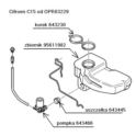 zbiornik spryskiwacza Citroen C15 OPR06414- (oryginał Citroen)