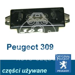 zegarek elektroniczny Peugeot 309 z wyświetlaczem cyfrowym (używane)