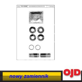 zestaw prowadnic hamulcowych RENAULT przód BDX (12mm) - zamiennik duński OJD