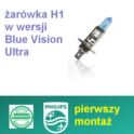 żarówka H1 55W 12V BLUE VISION ULTRA - oryginał holenderski Philips