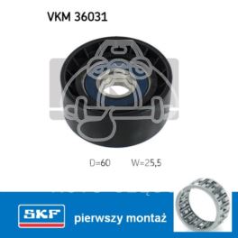 rolka paska rowkowanego Renault 1,6-16v K4M ALT+AC - szwedzki SKF