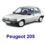 chłodnica Peugeot 205 1,6/1,9/1,8D (BH)