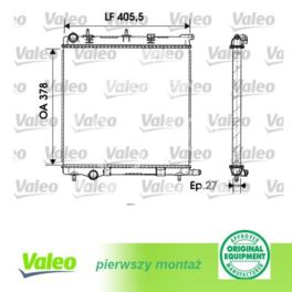 chłodnica Citroen C2/ C3 1,4HDi +/-AC - francuski oryginał Valeo