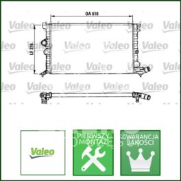 chłodnica Citroen XANTIA 1,9D 94- - francuski oryginał Valeo