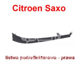 listwa podreflektorowa Citroen SAXO 10.1999- prawa - hiszpański zamiennik PHIRA