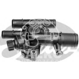 termostat Renault 1,9dCi F9Q 2003- z obud/1-czujnik - oryginał produkcji Gates