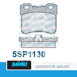 klocki hamulcowe Citroen AX od 1991- system ATE - zamiennik włoski SAMKO