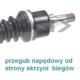 półoś Citroen C4/ Peugeot 307 1,4/1,6 MA lewa - niemiecka regeneracja GKN - LOBRO